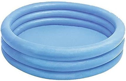 INTEX 59416EP Crystal Blue Inflatable Kiddie Swimming Pool, 45in x 10in