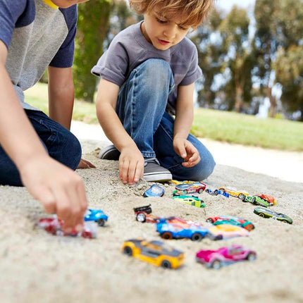 Hot Wheels Toy Cars & Trucks 20-Pack, Set of 20 1:64 Scale Vehicles for Play or Display, Instant Collection (Styles May Vary)