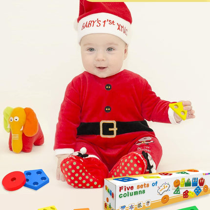 Yetonamr Montessori Toys for 1 2 3 Years Old Boys Girls Birthday Gifts, Wooden Sensory Toys for Ages 2-4 Kids Baby, Toddler Learning Toy Activities Puzzles Ages 1-3