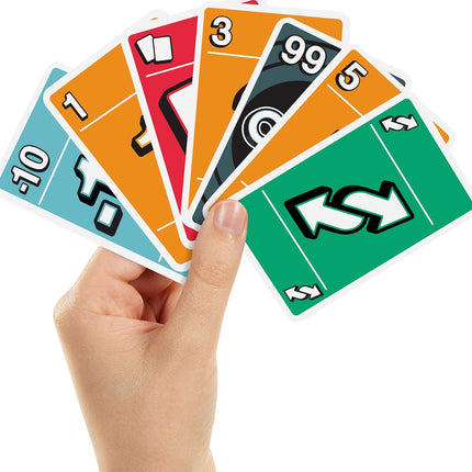 Mattel Games ONO 99 Card Game from The Makers of UNO for Kids, Adults & Families, Add Numbers & Don't Go Over 99