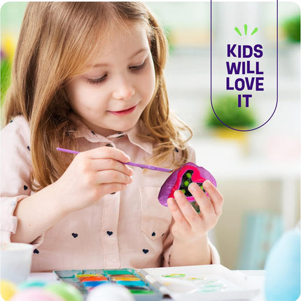 Dan&Darci Kids Rock Painting Kit - Glow in The Dark - Arts & Crafts Gifts for Boys and Girls Ages 6-12 - Craft Activities Kits - Creative Art Toys for 6, 7, 8, 9, 10, 11 & 12 Year Old Kid