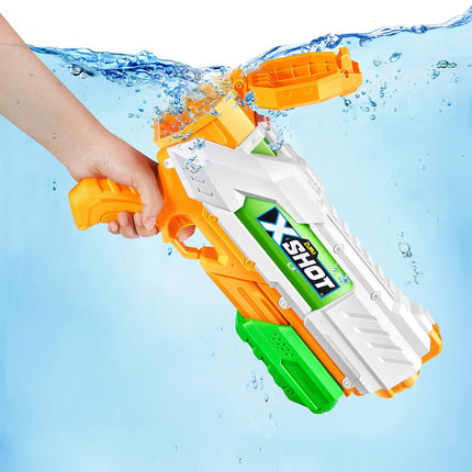 ZURU X-Shot Medium Water Blaster (2 Pack) - Fast-Fill Watergun, Fills in 1 Second!