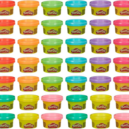 Play Doh Bulk Handout 42-Pack of 1-Ounce Modeling Compound Cans, Non Candy Halloween Handout Toys & Party Favors, Kids Arts & Crafts, Preschool Toys, Ages 2+