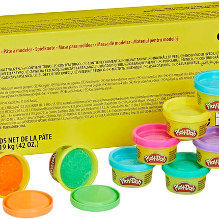 Play Doh Bulk Handout 42-Pack of 1-Ounce Modeling Compound Cans, Non Candy Halloween Handout Toys & Party Favors, Kids Arts & Crafts, Preschool Toys, Ages 2+