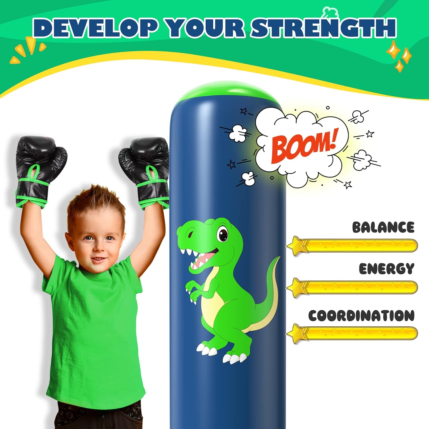  Inflatable Punching Bag