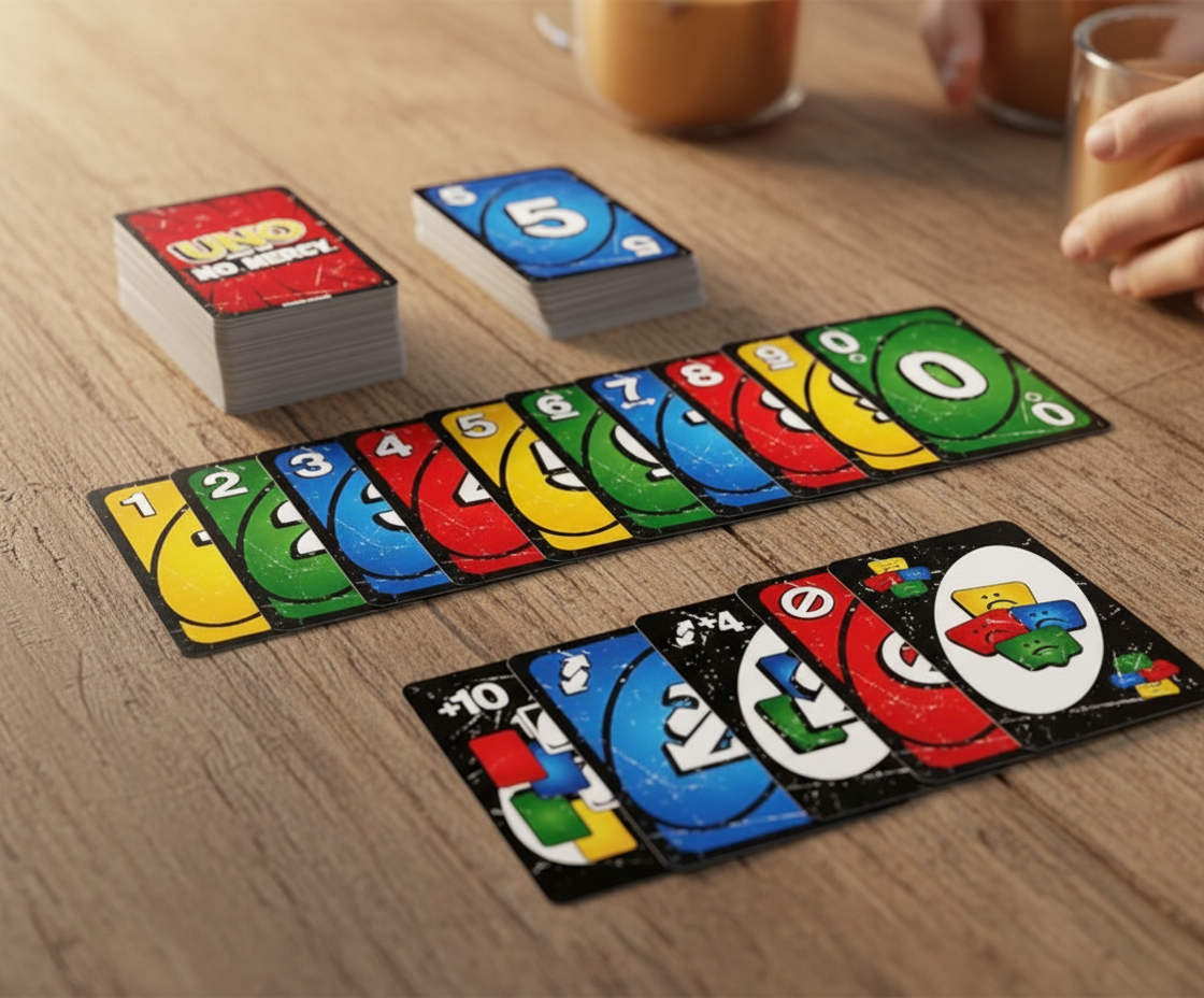 UNO No Mercy: The Ultimate Party Card Game Twist