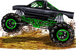 Unleash Epic Stunts with the Official Monster Jam Grave Digger RC Truck!