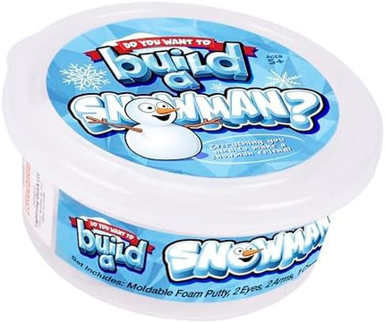 Kangaroo 3 Pack Build a Snowman Kit Snowballs Toys for Kids Stocking Stuffers - Snow Play Winter Toys Christmas Crafts DIY - Snow Man Kit Outdoor Modeling Clay Craft - Stocking Stuffers for Kids