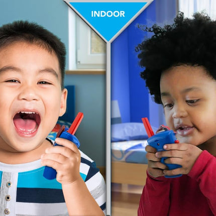 eKids Paw Patrol Toy Walkie Talkies for Kids, Static Free and Extended Range Indoor and Outdoor Toys for Kids and Fans of Paw Patrol Toys