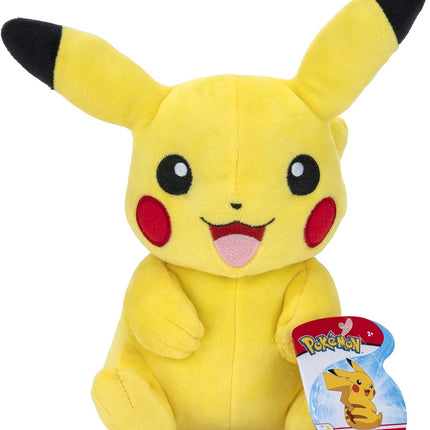 Pokémon Pikachu Plush - 8-Inch Soft Plush with Authentic Details