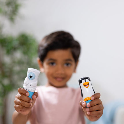 Melissa &amp; Doug Sticker Wow!® Winter (Polar Bear and Penguin) Value Pack Arts and Crafts Collectibles - 2 Activity Pads, 2 Sticker Stampers, 2 Bonus Stacks - FSC Certified