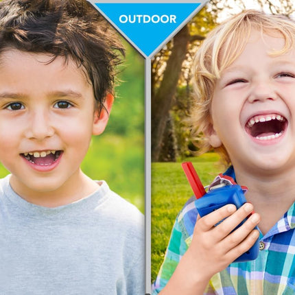 eKids Paw Patrol Toy Walkie Talkies for Kids, Static Free and Extended Range Indoor and Outdoor Toys for Kids and Fans of Paw Patrol Toys