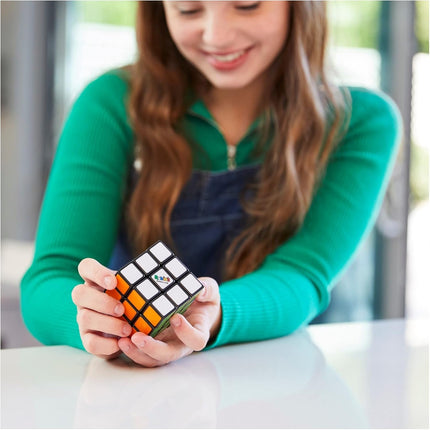 Rubik's Cube, The Original 3x3 Cube, Problem-Solving Brain Teaser, Color-Matching Puzzle, Fidget Toy, Sensory Puzzle, for Ages 8 & Up