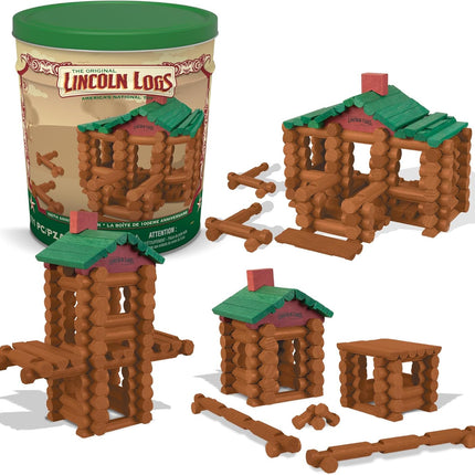 Lincoln Logs 100th Anniversary Tin