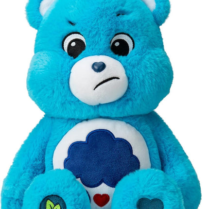 Care Bears 14” Grumpy Bear - Blue Plushie for Ages 4+ – Perfect Stuffed Animal Holiday, Birthday Gift, Super Soft and Cuddly – Good For Girls and Boys, Employees, Collectors