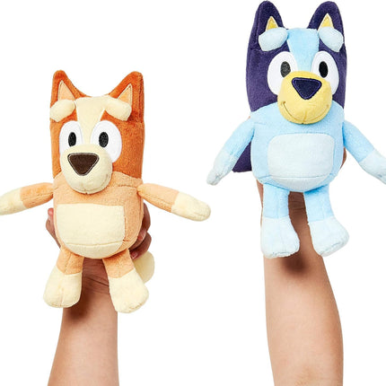 Bluey & Bingo Small Plush Bundle – 2 Pack Soft Stuffed Animals for Kids, Perfect Size for Little Hands, Cuddly Travel Toys, Embroidered Faces, Gift for Toddlers Ages 3+