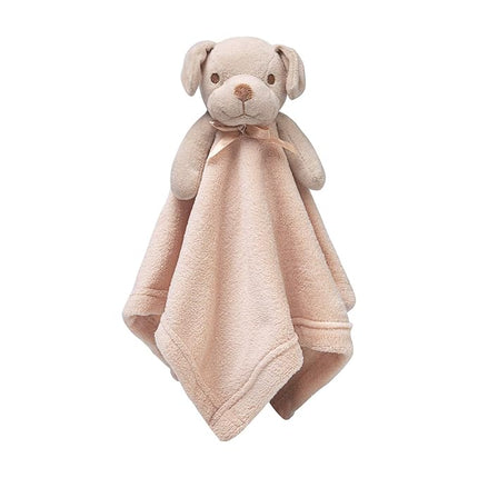 Pro Goleem Loveys for Babies Bunny Security Blanket Baby Girl Gifts Newborn Soft Pink Lovie for Infant and Toddler Snuggle Toy Stuffed Animal, Pink 16 Inch
