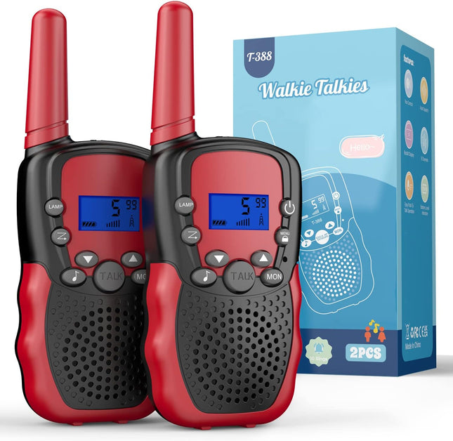 Selieve Toys for 3-12 Year Old Boys Girls, Easter Basket Stuffers, Walkie Talkies for Kids 22 Channels 2 Way Radio Toy with Backlit LCD Flashlight, 3 Miles Range for Outside, Camping, Hiking