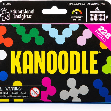 Educational Insights Kanoodle 3D Brain Teaser Puzzle Game, Featuring 200 Challenges, Easter Basket Stuffers for Kids, Gift for Ages 7+