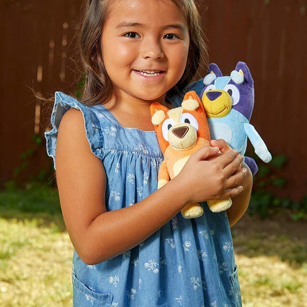 Bluey & Bingo Small Plush Bundle – 2 Pack Soft Stuffed Animals for Kids, Perfect Size for Little Hands, Cuddly Travel Toys, Embroidered Faces, Gift for Toddlers Ages 3+