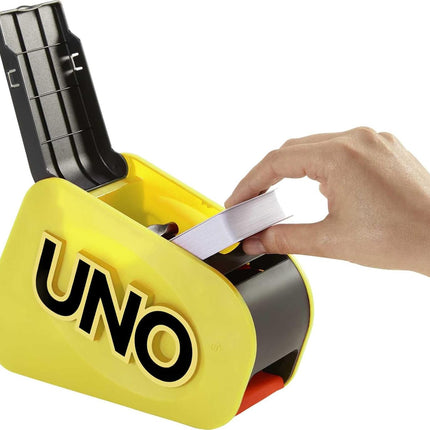 Mattel Games UNO Attack Game with Card Launcher Featuring Lights & Sounds, Plus Mega Hit Rule (Amazon Exclusive)