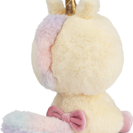 GUND Sanrio Hello Kitty Unicorn Plush Toy, Premium Stuffed Animal for Ages 1 and Up, Yellow, 6”