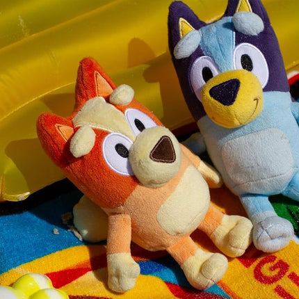 Bluey & Bingo Small Plush Bundle – 2 Pack Soft Stuffed Animals for Kids, Perfect Size for Little Hands, Cuddly Travel Toys, Embroidered Faces, Gift for Toddlers Ages 3+