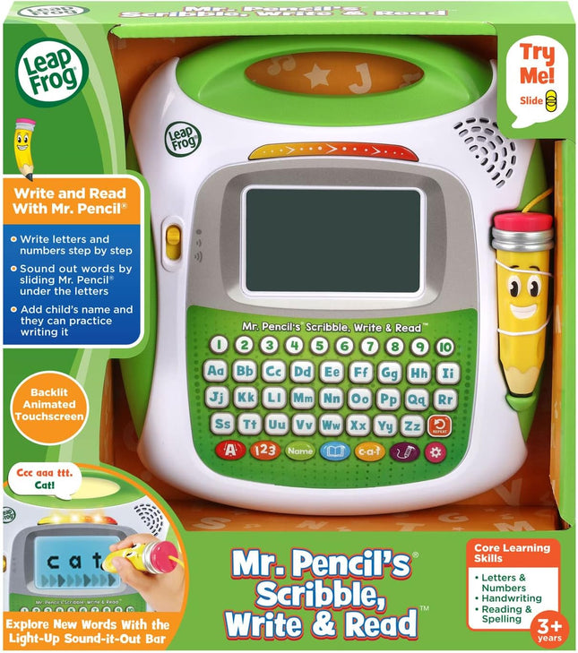 LeapFrog Mr Pencil's Scribble Write and Read, Green