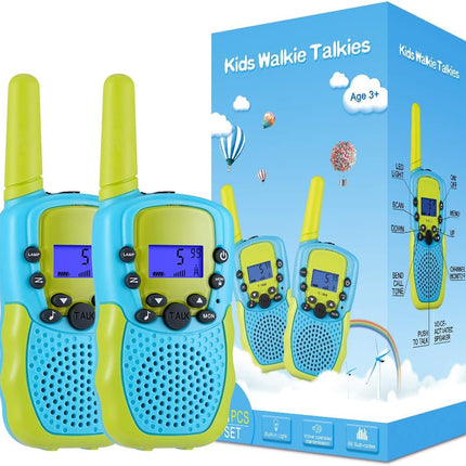 Selieve Toys for 3-12 Year Old Boys Girls, Easter Basket Stuffers, Walkie Talkies for Kids 22 Channels 2 Way Radio Toy with Backlit LCD Flashlight, 3 Miles Range for Outside, Camping, Hiking