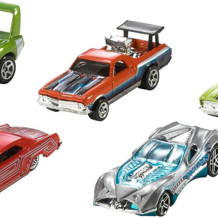 Hot Wheels Set of 10 1:64 Scale Toy Trucks and Cars for Kids and Collectors, Styles May Vary (Amazon Exclusive)
