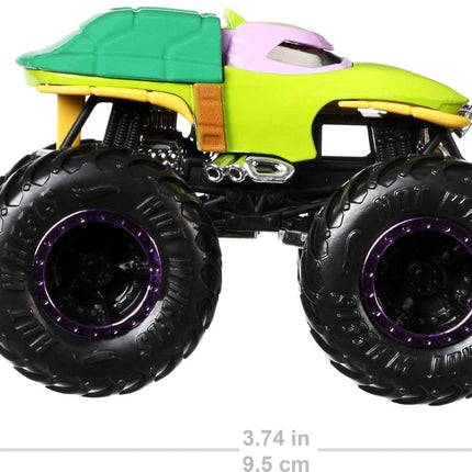 Hot Wheels Monster Trucks 2-Pack, Demolition Doubles Set of 2 Toy Vehicles in 1:64 Scale, for Kids & Collectors (Styles May Vary)