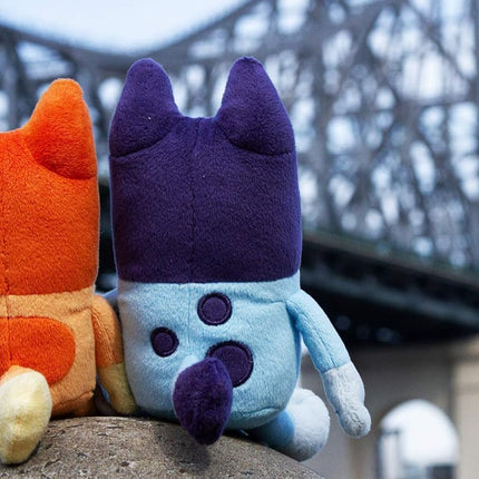 Bluey & Bingo Small Plush Bundle – 2 Pack Soft Stuffed Animals for Kids, Perfect Size for Little Hands, Cuddly Travel Toys, Embroidered Faces, Gift for Toddlers Ages 3+