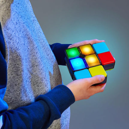 Flipslide Game - Electronic Handheld Game | Addictive Multiplayer Puzzle Game of Skill | Flip, Slide & Match Colors to Beat the Clock | 4 Thrilling Game Modes | Ages 8+ | Includes Batteries