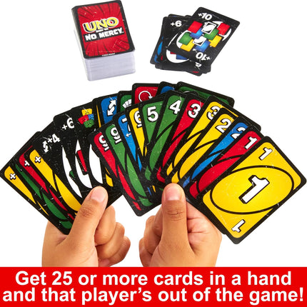 Packs of 2, 5, 10 UNO Show ‘Em No Mercy Card Game For Kids, Adults & Family Night, Parties And Travel
