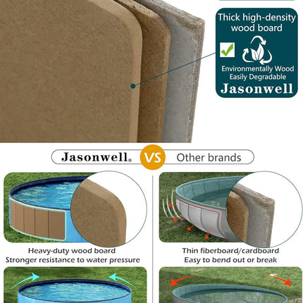 Jasonwell Foldable Dog Pet Bath Pool Collapsible Dog Pet Pool Bathing Tub Kiddie Pool Doggie Wading Pool for Puppy Small Medium Large Dogs Cats and Kids 48" Blue