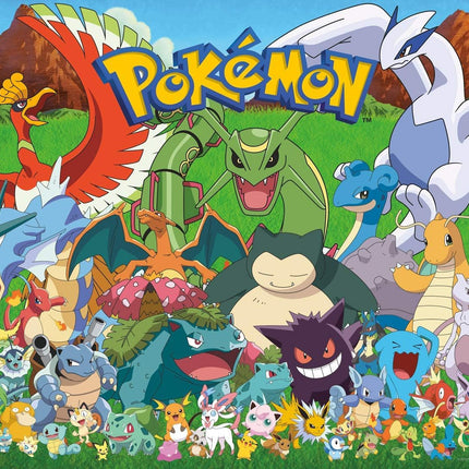 Buffalo Games - Pokemon- Fan Favorites - 100 Piece Jigsaw Puzzle for Families -Challenging Puzzle Perfect for Game Nights - Finished Size is 15.00 x 11.00