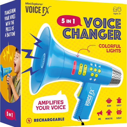 Voice Changer for Kids - Gifts for Kids - Voice Changing Device for Boys & Girls Ages 3-8+ Olds - Birthday Gifts for 3, 4, 5, 7, 8 Year Old Boy - Cool Outdoor Toys Gift Ideas for Kid, Toddler