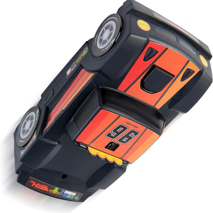 Air Hogs, Zero Gravity Racing Wall Climber, USB-C Rechargeable Wall Racer Truck, Black Indoor RC Car, Over 4-Inches, Kids Toys for Ages 4 and up