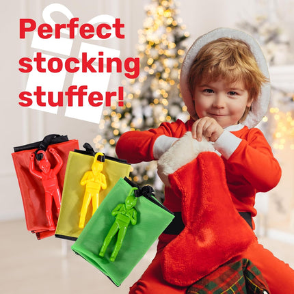Parachute Toys for Kids - Tangle Free Outdoor Flying Parachute Men, Top Indoor & Outside, 3 4 5 6 7 8 9 10 11 12 Year Old, Best Christmas Stocking Stuffers Idea 2025 Unique Boy & Girl Gifts