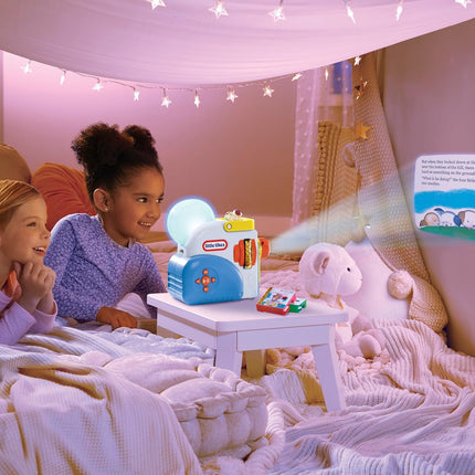 Little Tikes Story Dream Machine Starter Set, Storytime, Books, Little Golden Book, Audio Play, The Poky Little Puppy Character, Nightlight, Toy Gift for Toddlers and Kids Girls Boys Ages 3+