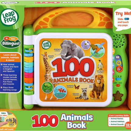 LeapFrog 100 Animals Book, Green